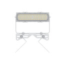 Eckmontage "Terrain 8500lm" Lichtkrone 1-fach Ausleger 50 Watt IP66 5000K Abstrahlwinkel 25°