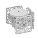MASTBOCK Multi 3-fach Ausleger Mastaufsatz silber