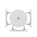 MASTBOCK Multi 3-fach Ausleger Mastaufsatz silber